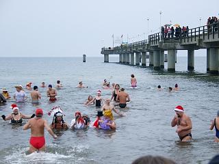 Eisbaden in Zinnowitz