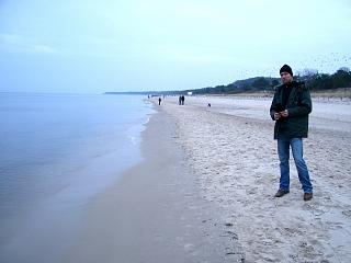 Strandspaziergang in der Nachsaison